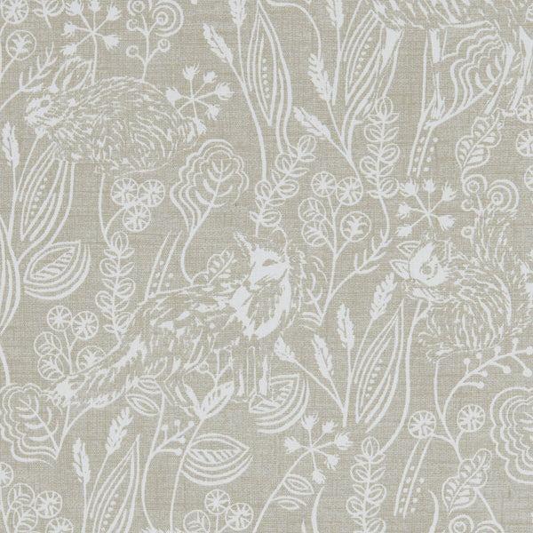 Westleton - Taupe  By Clarke And Clarke | Land & Sea By Studio G For C&C | Botanical & Floral Multipurpose Print