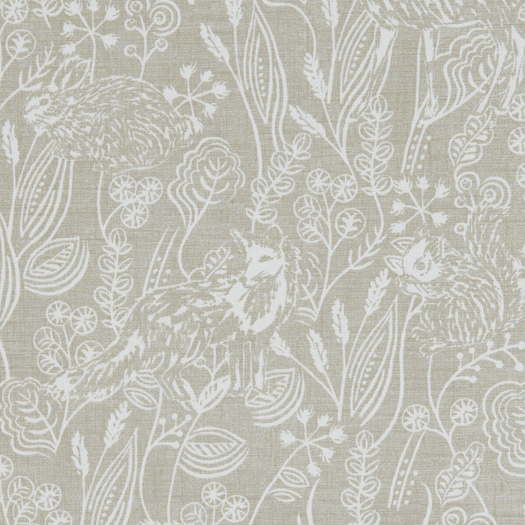 Samples and Purchasing available for Westleton - Taupe  By Clarke And Clarke | Land & Sea By Studio G For C&C | Botanical & Floral Multipurpose Print at Designer Wallcoverings and Fabrics