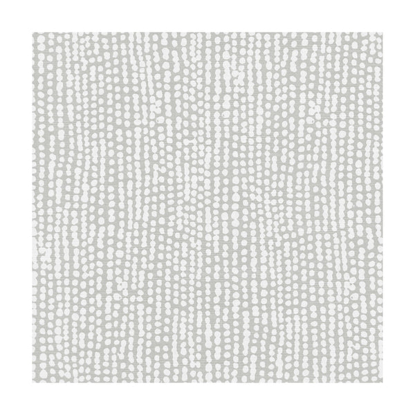 Rainfall - Grey  By Clarke And Clarke | Roof Garden By Studio G For C&C |Modern Dots Multipurpose Print