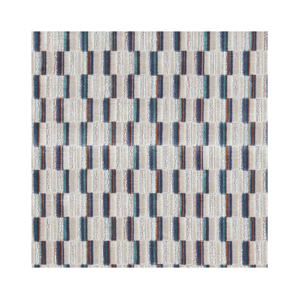 Cubis - Kingfisher  By Clarke And Clarke | Clarke & Clarke Kaleidoscope |  Multipurpose Weave