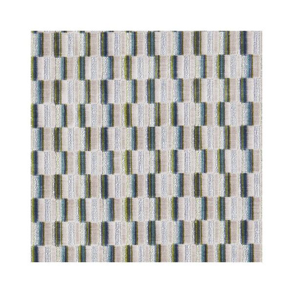 Cubis - Peacock  By Clarke And Clarke | Clarke & Clarke Kaleidoscope |  Multipurpose Weave