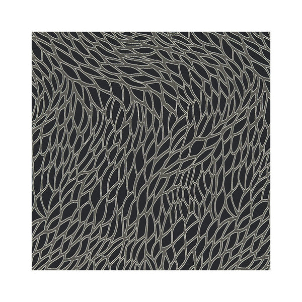 Corallino - Nero  By Clarke And Clarke | Clarke & Clarke Lusso 2 |  Multipurpose Weave