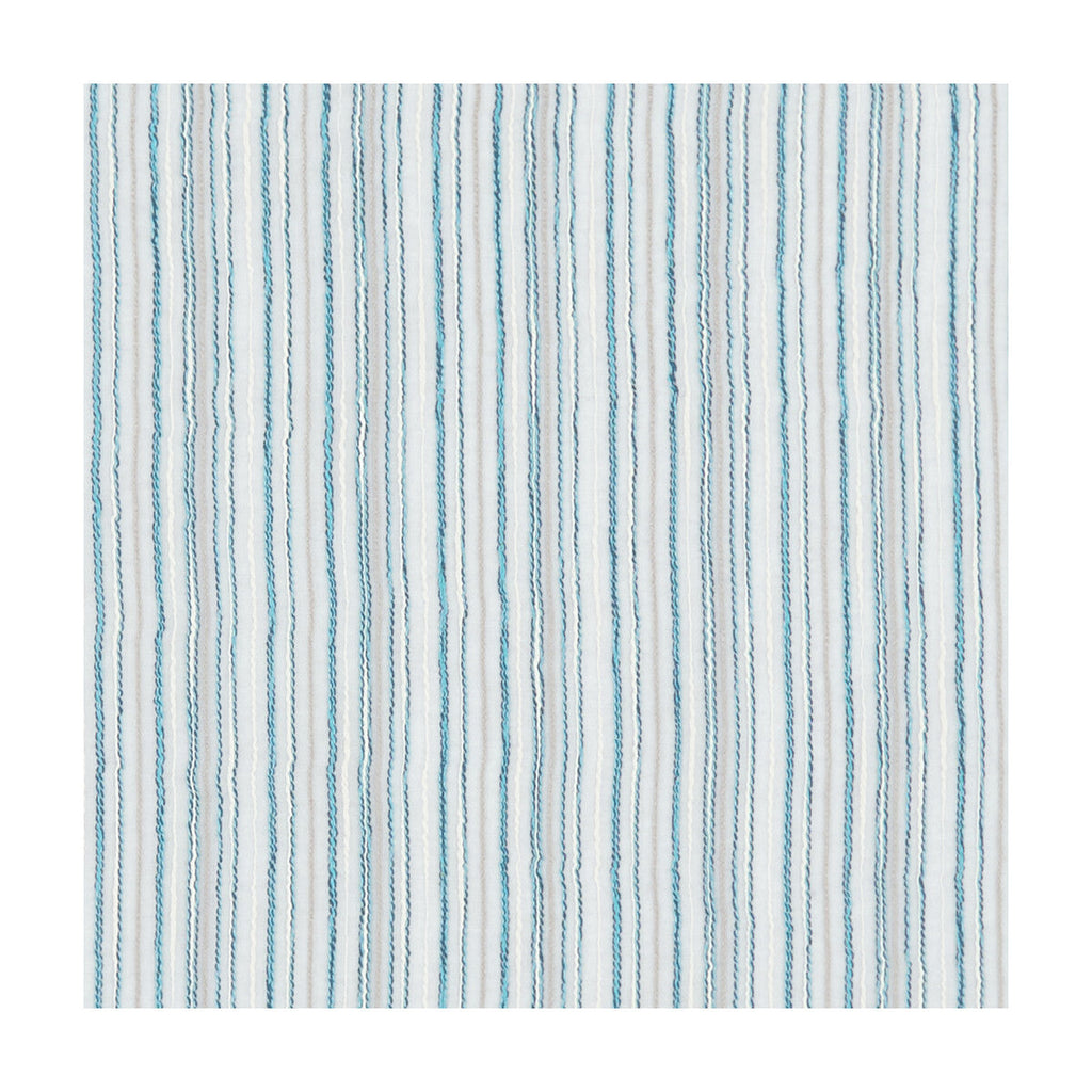Samples and Purchasing available for Alexis - Kingfisher  By Clarke And Clarke | Clarke & Clarke Lusso Sheers |Stripes  Drapery Weave at Designer Wallcoverings and Fabrics