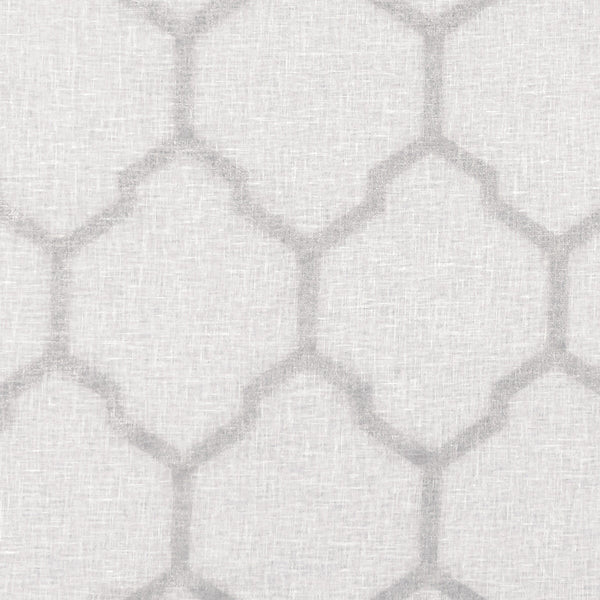 Arturo - Silver  By Clarke And Clarke | Clarke & Clarke Lusso Sheers |  Drapery Weave