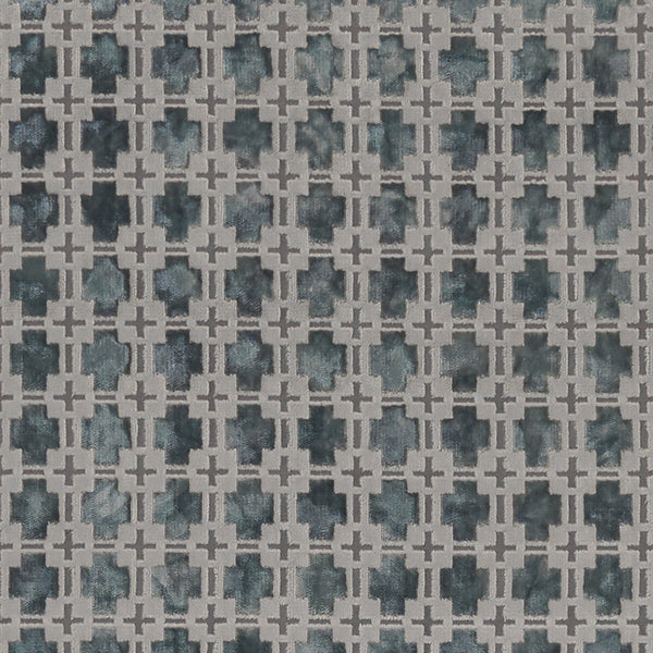 Maui - Mineral  By Clarke And Clarke | Clarke & Clarke Exotica |Modern Geometric Multipurpose Weave
