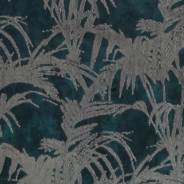 Tropicale - Kingfisher  By Clarke And Clarke | Clarke & Clarke Exotica | Botanical & Floral Multipurpose Weave