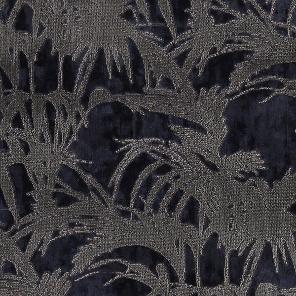 Tropicale - Midnight  By Clarke And Clarke | Clarke & Clarke Exotica | Botanical & Floral Multipurpose Weave