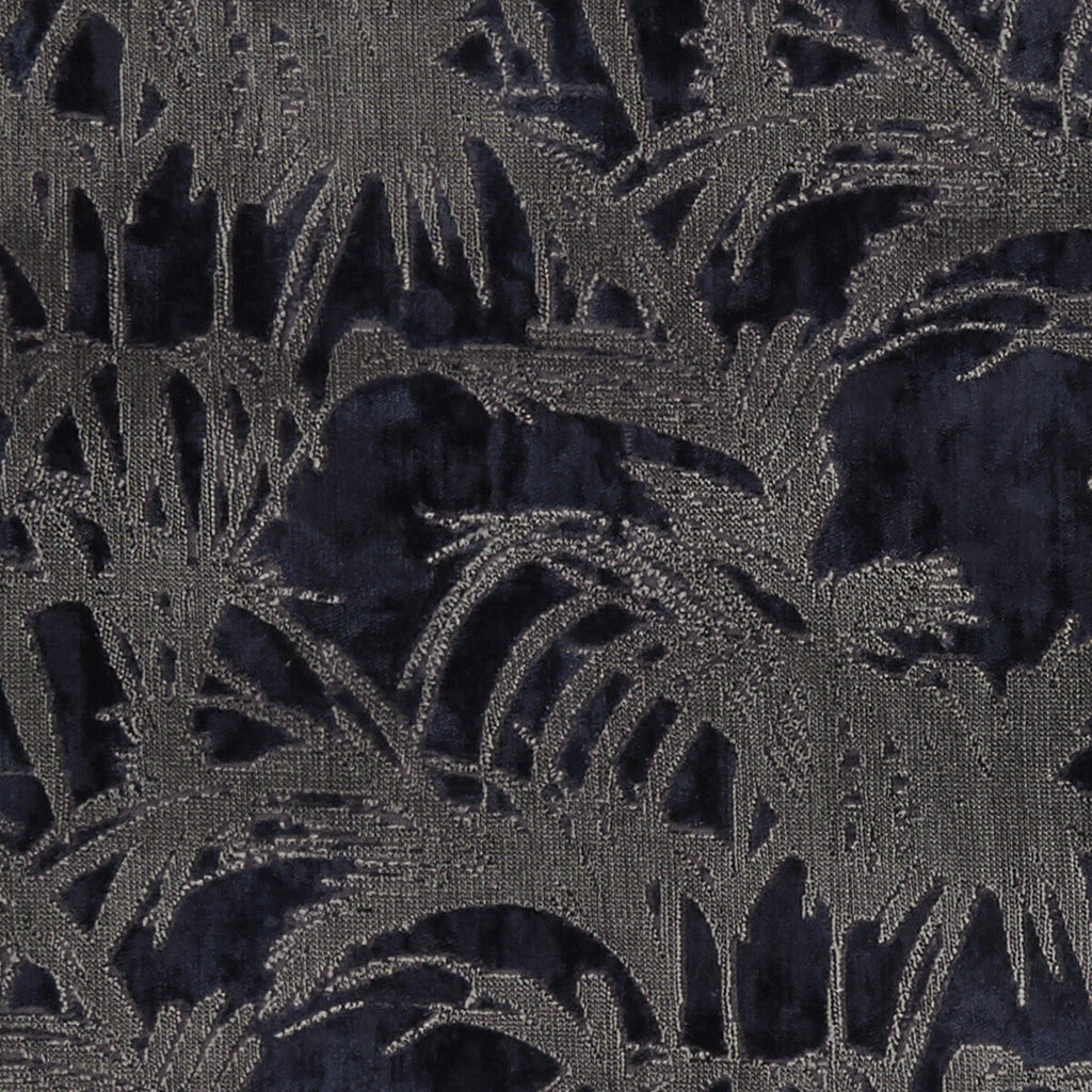 Samples and Purchasing available for Tropicale - Midnight  By Clarke And Clarke | Clarke & Clarke Exotica | Botanical & Floral Multipurpose Weave at Designer Wallcoverings and Fabrics