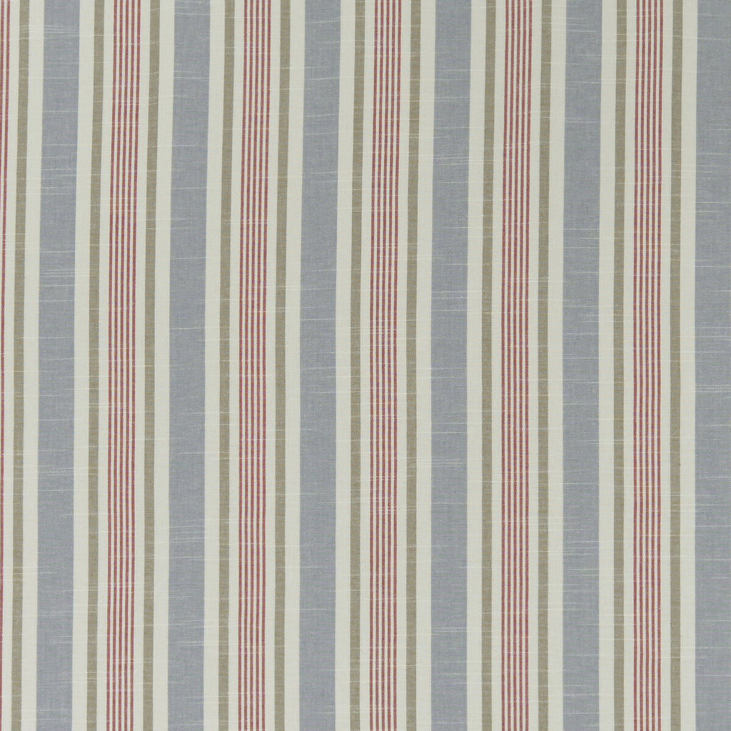 Samples and Purchasing available for Mappleton - Denim/Red  By Clarke And Clarke | Bempton By Studio G For C&C |  Multipurpose Weave at Designer Wallcoverings and Fabrics