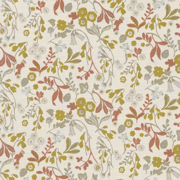 Ashbee - Ochre  By Clarke And Clarke | Sherwood By Studio G For C&C | Botanical & Floral Multipurpose Print