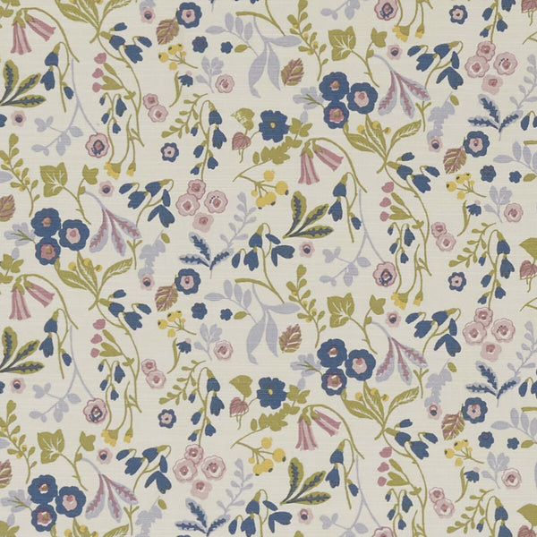Ashbee - Teal/Blush  By Clarke And Clarke | Sherwood By Studio G For C&C | Botanical & Floral Multipurpose Print