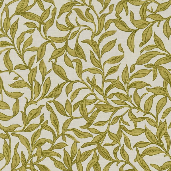 Entwistle - Chartreuse  By Clarke And Clarke | Sherwood By Studio G For C&C | Botanical & Floral Multipurpose Print