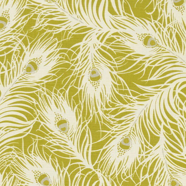 Harper - Chartreuse  By Clarke And Clarke | Sherwood By Studio G For C&C | Novelty Multipurpose Print