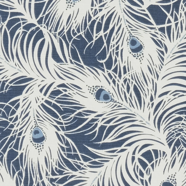 Harper - Denim  By Clarke And Clarke | Sherwood By Studio G For C&C | Novelty Multipurpose Print