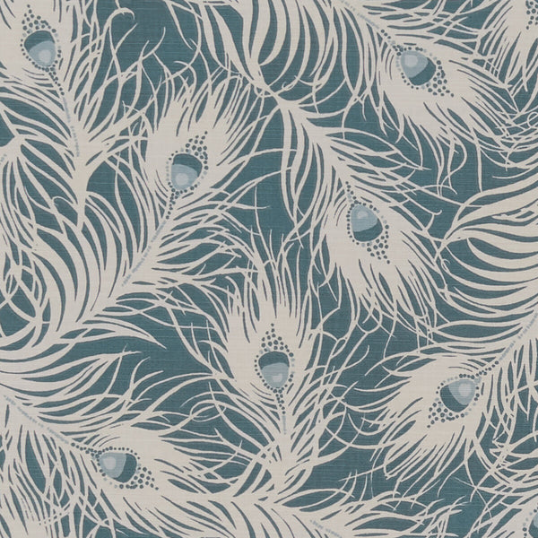 Harper - Teal  By Clarke And Clarke | Sherwood By Studio G For C&C | Novelty Multipurpose Print