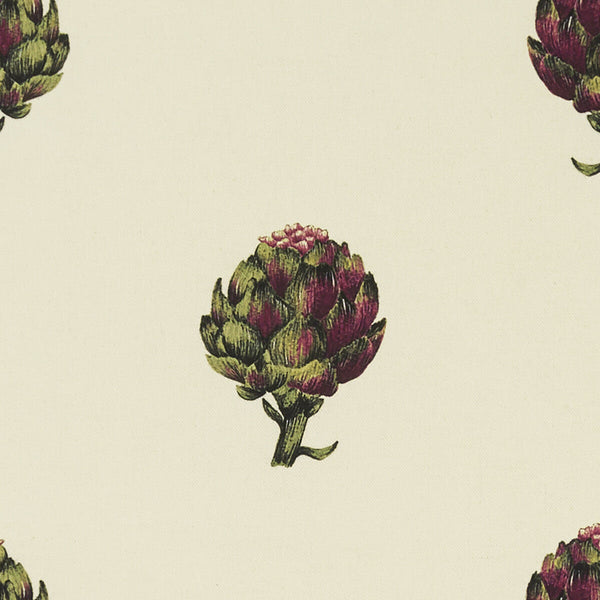 Artichoke - Ivory  By Clarke And Clarke | Clarke & Clarke Eden | Novelty Multipurpose Print