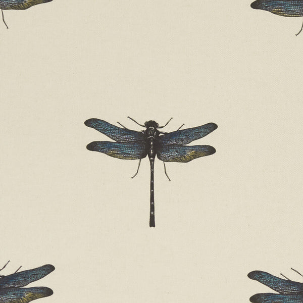 Azure - Aqua  By Clarke And Clarke | Clarke & Clarke Eden | Animal/Insects Multipurpose Print