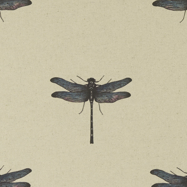 Azure - Teal  By Clarke And Clarke | Clarke & Clarke Eden | Animal/Insects Multipurpose Print