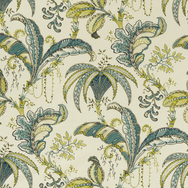 Ophelia - Mineral  By Clarke And Clarke | Clarke & Clarke Eden | Botanical & Floral Multipurpose Print