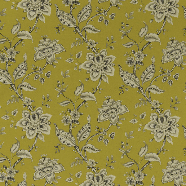 Palampore - Chartreuse  By Clarke And Clarke | Clarke & Clarke Eden | Botanical & Floral Multipurpose Print