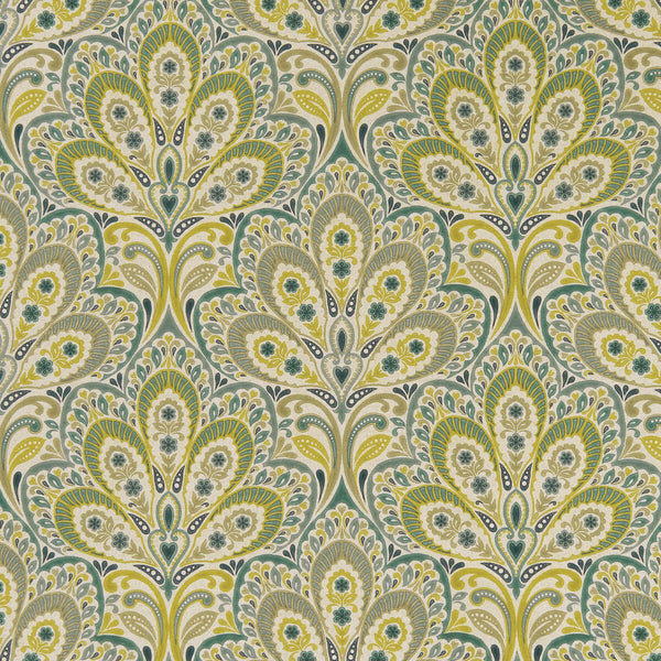Persia - Mineral  By Clarke And Clarke | Clarke & Clarke Eden | Paisley Multipurpose Print