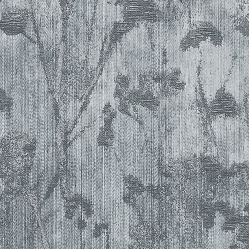 Samples and Purchasing available for Silhouette - Charcoal  By Clarke And Clarke | Clarke & Clarke Diffusion |Botanical & Floral Modern Upholstery Sheer at Designer Wallcoverings and Fabrics