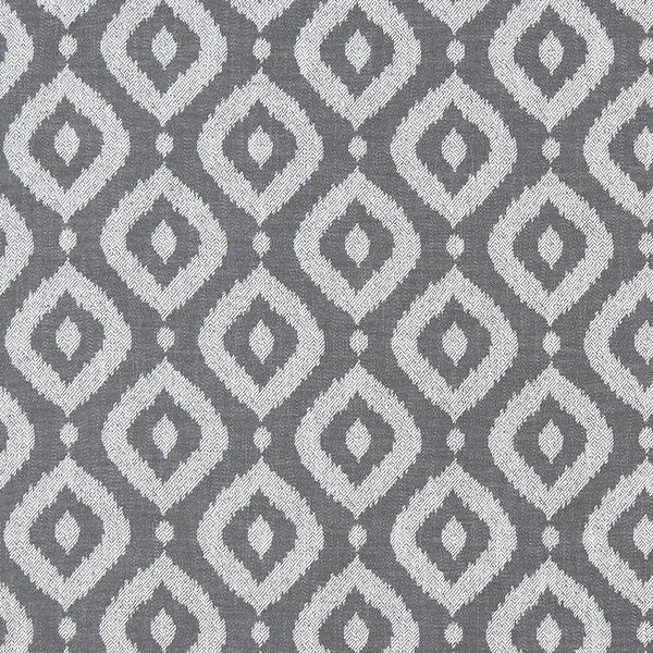 Soraya - Charcoal  By Clarke And Clarke | Clarke & Clarke Prince Of Persia | Ikat/Southwest/Kilims Multipurpose Weave