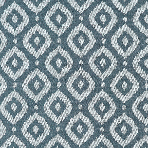 Soraya - Denim  By Clarke And Clarke | Clarke & Clarke Prince Of Persia | Ikat/Southwest/Kilims Multipurpose Weave