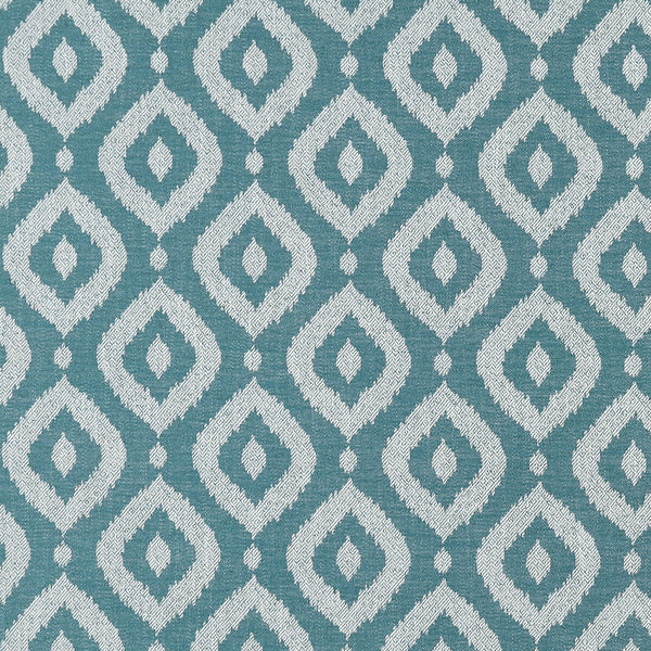 Soraya - Teal  By Clarke And Clarke | Clarke & Clarke Prince Of Persia | Ikat/Southwest/Kilims Multipurpose Weave