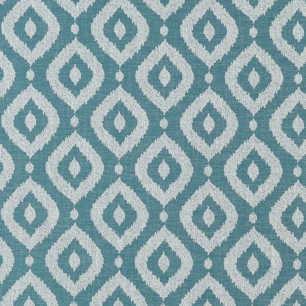 Samples and Purchasing available for Soraya - Teal  By Clarke And Clarke | Clarke & Clarke Prince Of Persia | Ikat/Southwest/Kilims Multipurpose Weave at Designer Wallcoverings and Fabrics