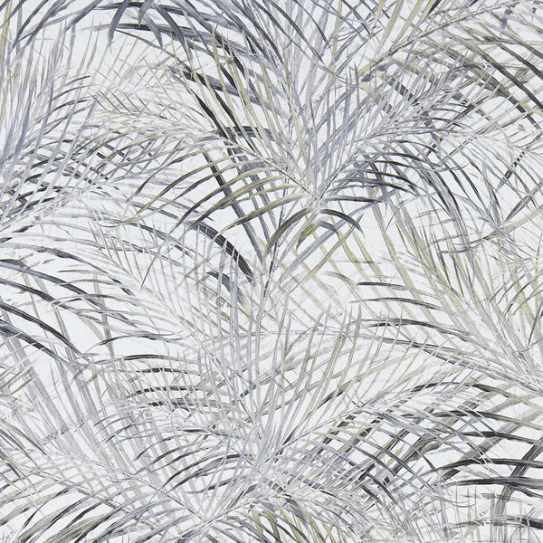 Palmero - Charcoal  By Clarke And Clarke | Palmero By Studio G For C&C | Botanical & Floral Multipurpose Print