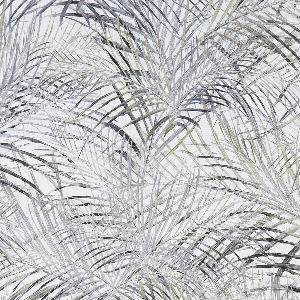 Samples and Purchasing available for Palmero - Charcoal  By Clarke And Clarke | Palmero By Studio G For C&C | Botanical & Floral Multipurpose Print at Designer Wallcoverings and Fabrics