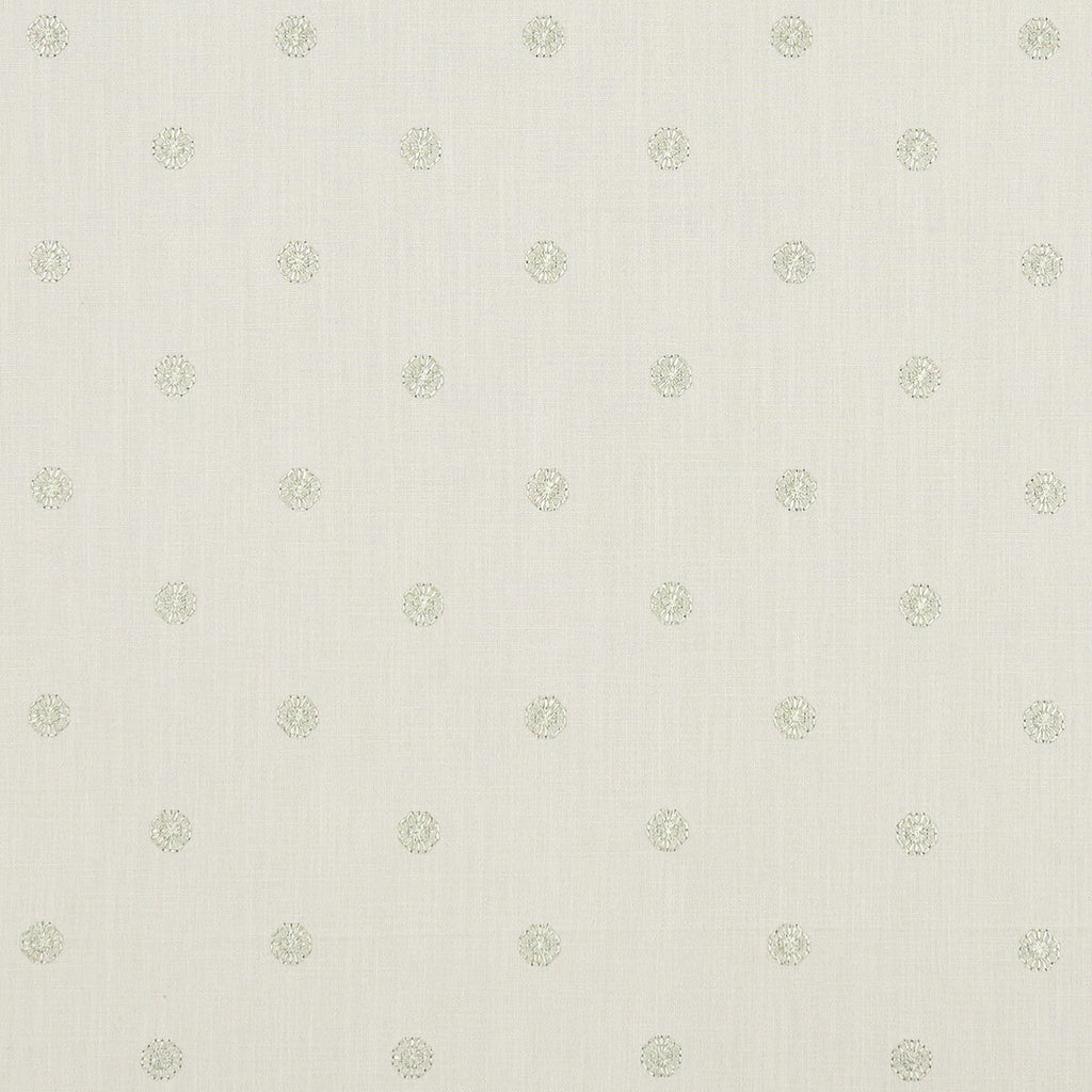 Samples and Purchasing available for Esta - Champagne/Linen  By Clarke And Clarke | Clarke & Clarke Prince Of Persia | Dots Multipurpose Embroidery at Designer Wallcoverings and Fabrics