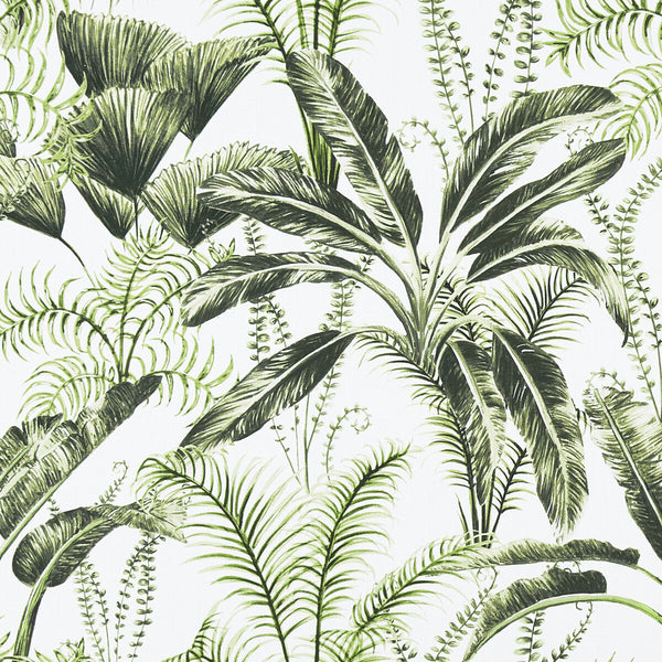 Majorelle - Ivory  By Clarke And Clarke | Clarke & Clarke Prince Of Persia | Botanical & Floral Multipurpose Print