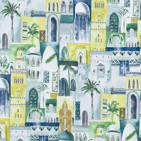 Marrakech - Mineral  By Clarke And Clarke | Clarke & Clarke Prince Of Persia | Novelty Multipurpose Print