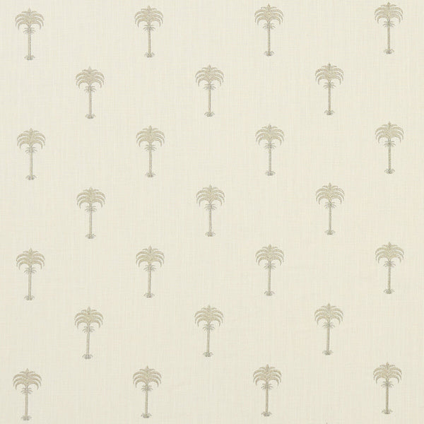 Menara Metallic - Champagne/Ivory  By Clarke And Clarke | Clarke & Clarke Prince Of Persia |Botanical & Floral Novelty Multipurpose Embroidery