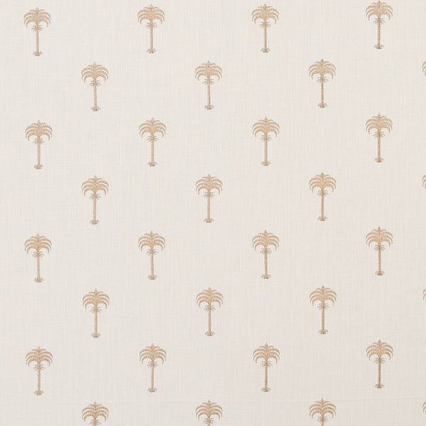 Menara Metallic - Rose Gold/Ivory  By Clarke And Clarke | Clarke & Clarke Prince Of Persia |Botanical & Floral Novelty Multipurpose Embroidery