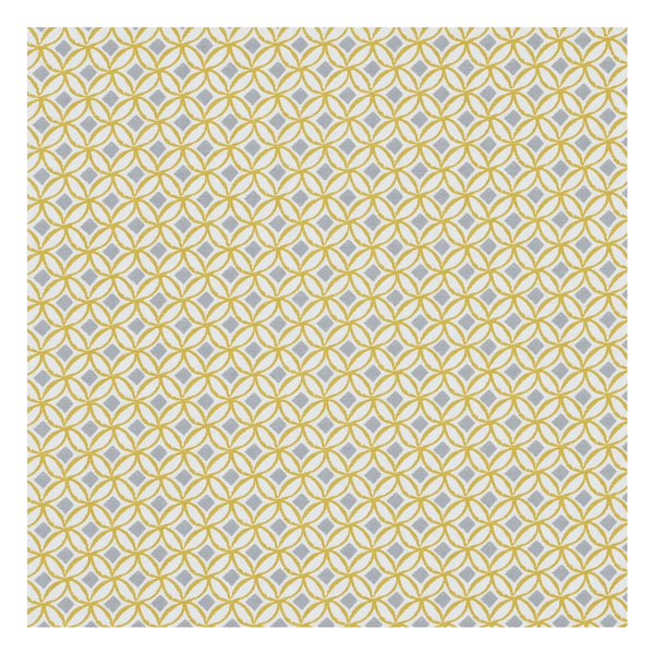 Ortis - Ochre  By Clarke And Clarke | Co-Ordinates By Studio G For C&C |Modern Geometric Upholstery Print