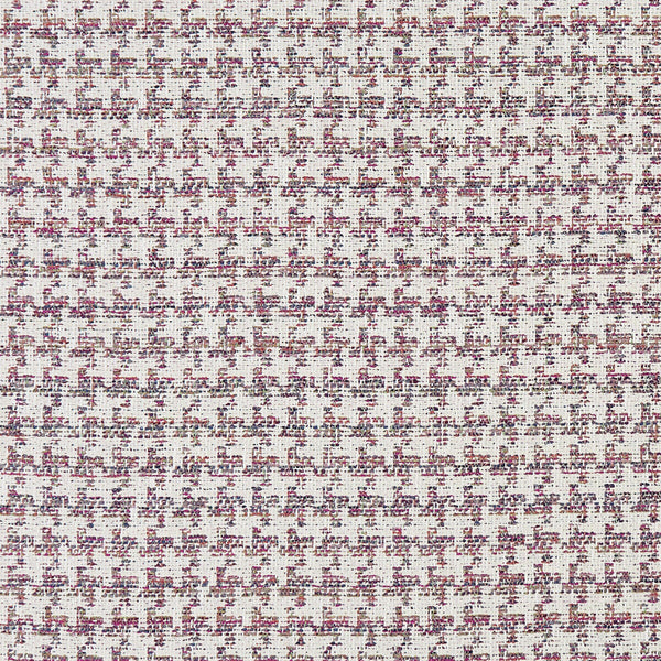Yves - Berry  By Clarke And Clarke | Clarke & Clarke Mode | Plaid / Check Upholstery Weave