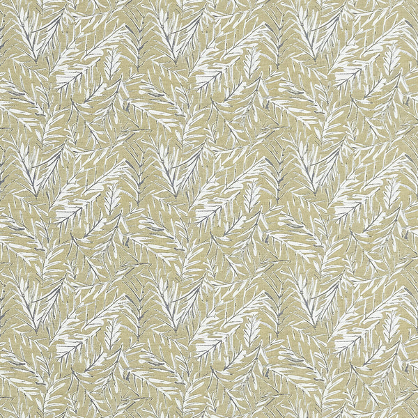 Anelli - Ochre Yellow By Clarke And Clarke | Marika By Studio G For C&C | Botanical & Floral Multipurpose