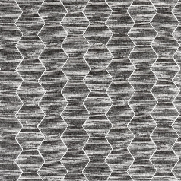 Stratum - Charcoal Grey By Clarke And Clarke | Marika By Studio G For C&C |Modern Geometric Multipurpose