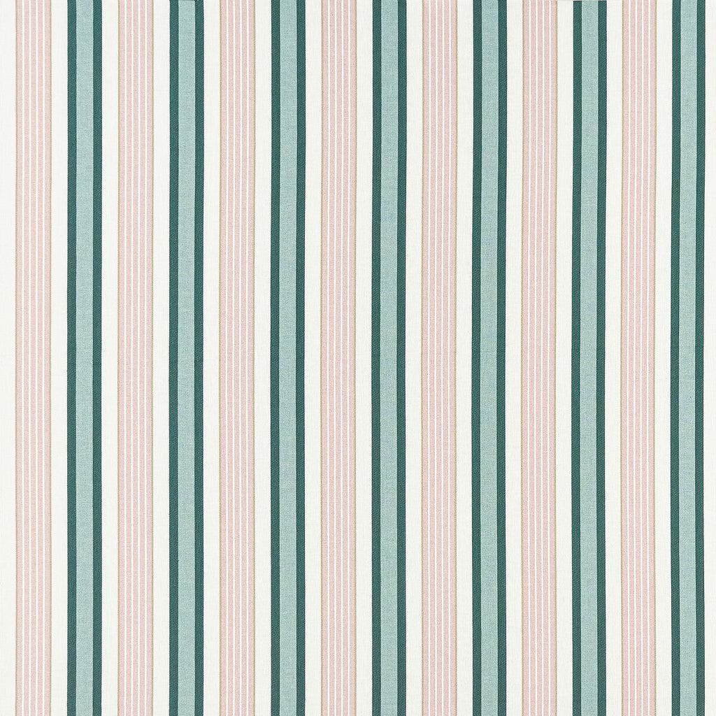 Samples and Purchasing available for Belvoir - Emerald/Blush Green By Clarke And Clarke | Clarke & Clarke Botanist |Stripes  Upholstery  at Designer Wallcoverings and Fabrics