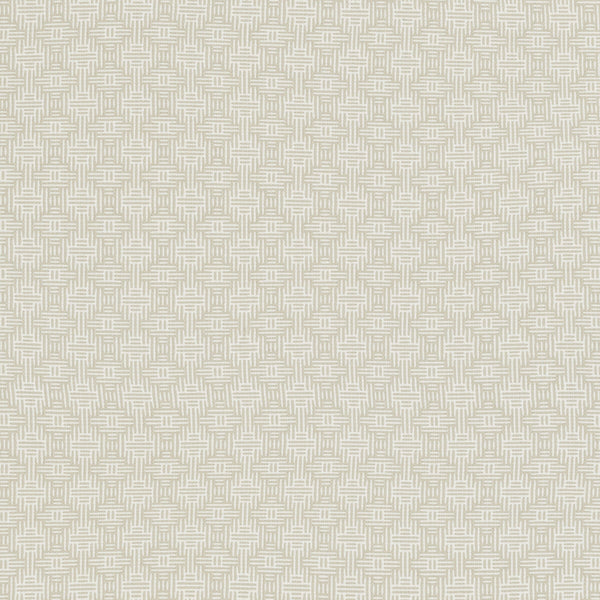 Aztec - Ivory White By Clarke And Clarke | Clarke & Clarke Origins |Geometric Texture Upholstery