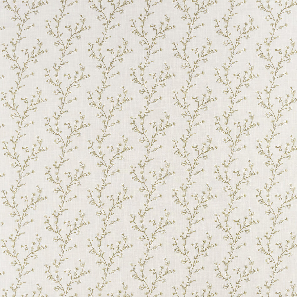 Samples and Purchasing available for Blossom - Ivory Beige By Clarke And Clarke | Clarke & Clarke Origins |Botanical & Floral  Multipurpose Embroidery at Designer Wallcoverings and Fabrics