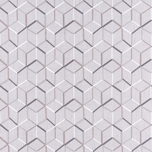 Linear - Silver Grey By Clarke And Clarke | Clarke & Clarke Origins | Geometric Multipurpose