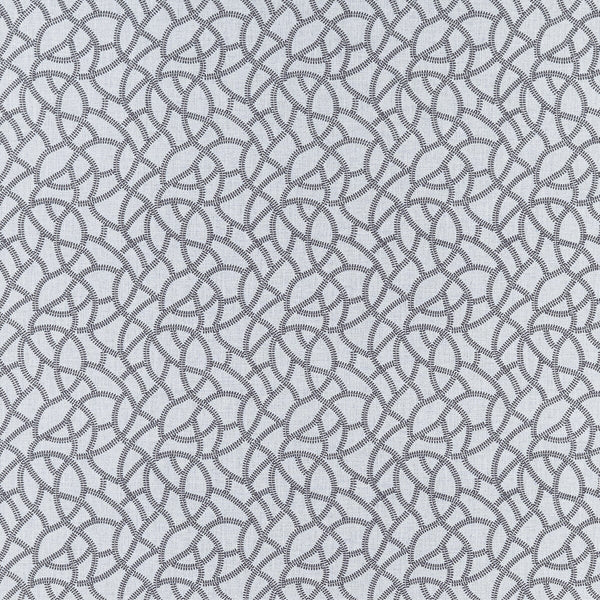 Panache - Charcoal Grey By Clarke And Clarke | Clarke & Clarke Origins |Geometric  Multipurpose Embroidery