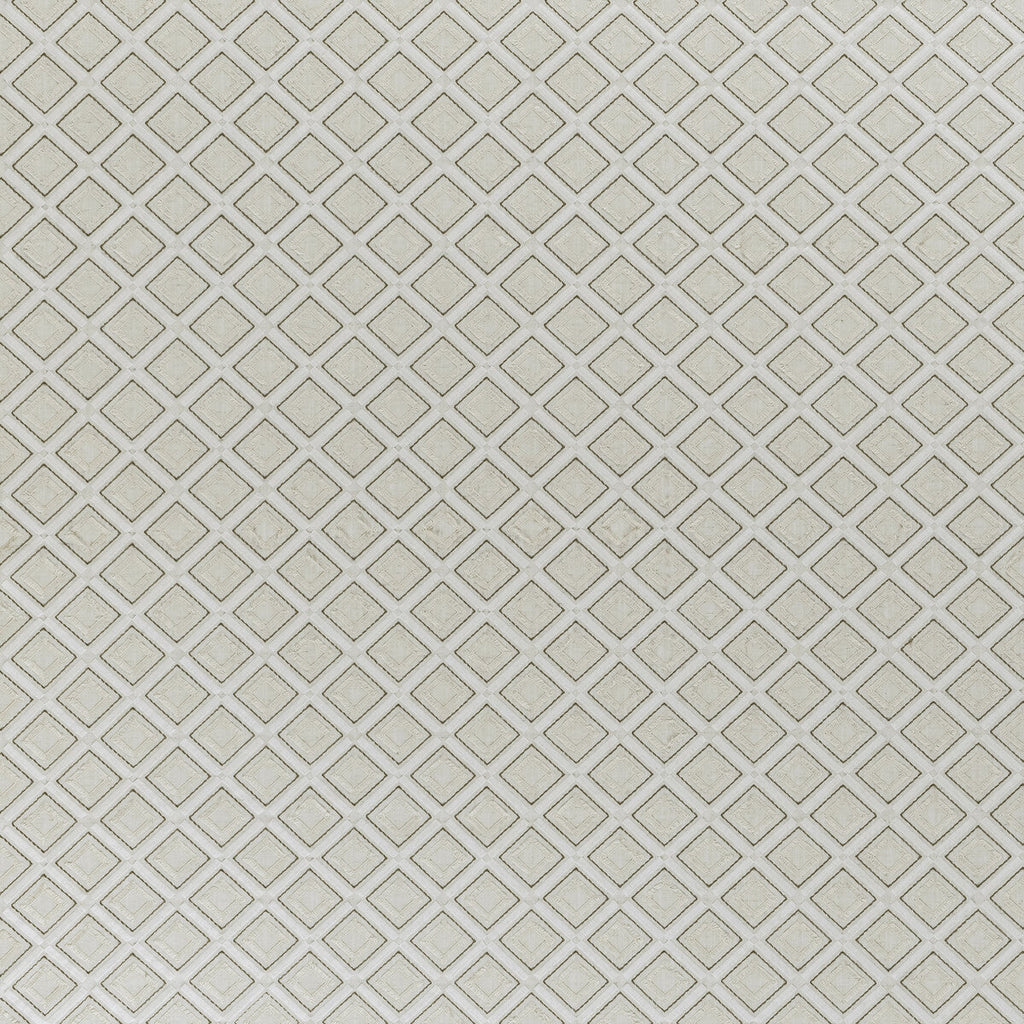 Samples and Purchasing available for Paragon - Ivory/Linen White By Clarke And Clarke | Clarke & Clarke Origins |Geometric  Multipurpose Embroidery at Designer Wallcoverings and Fabrics
