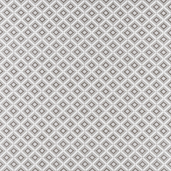 Paragon - Silver Grey By Clarke And Clarke | Clarke & Clarke Origins |Geometric  Multipurpose Embroidery