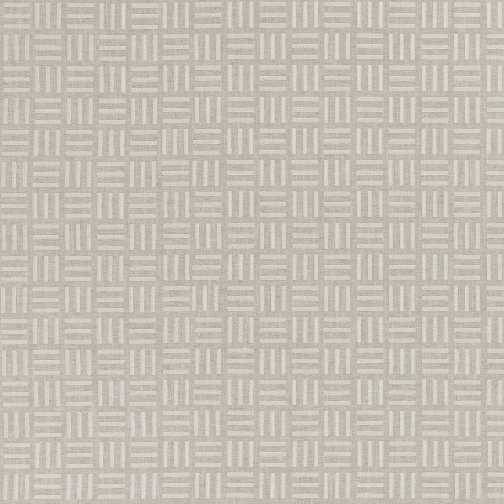 Samples and Purchasing available for Parallel - Linen Beige By Clarke And Clarke | Clarke & Clarke Origins | Geometric Multipurpose  at Designer Wallcoverings and Fabrics