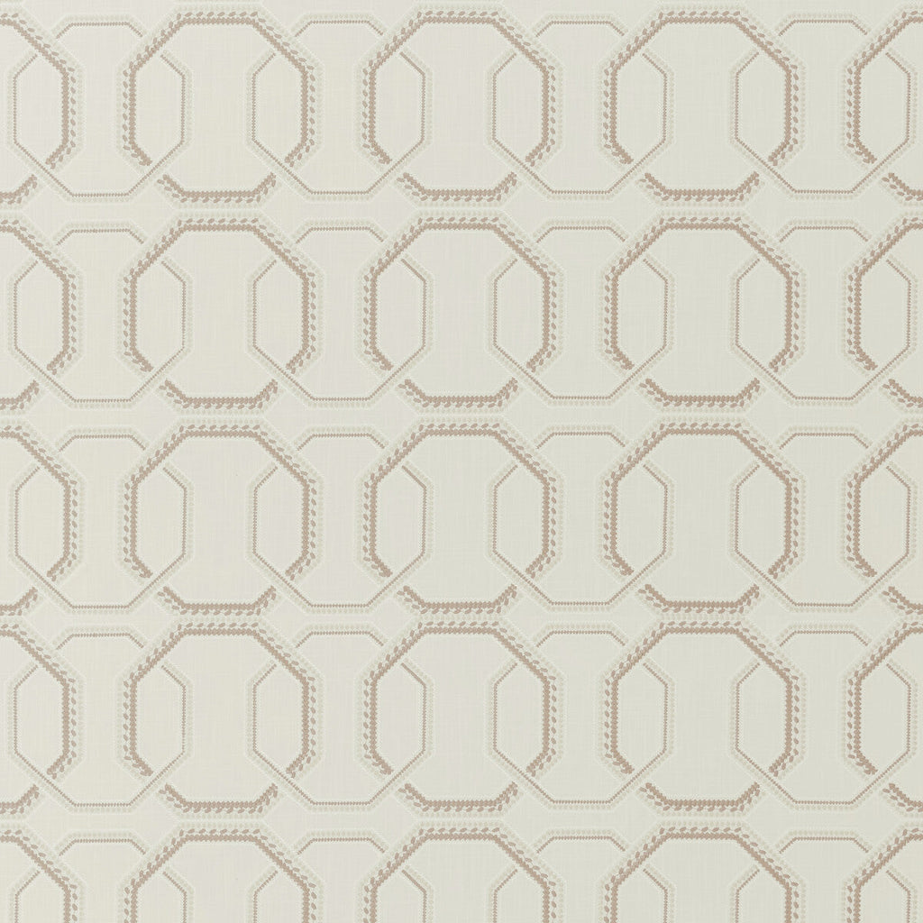 Samples and Purchasing available for Repeat - Ivory Ivory By Clarke And Clarke | Clarke & Clarke Origins |Geometric  Multipurpose Embroidery at Designer Wallcoverings and Fabrics